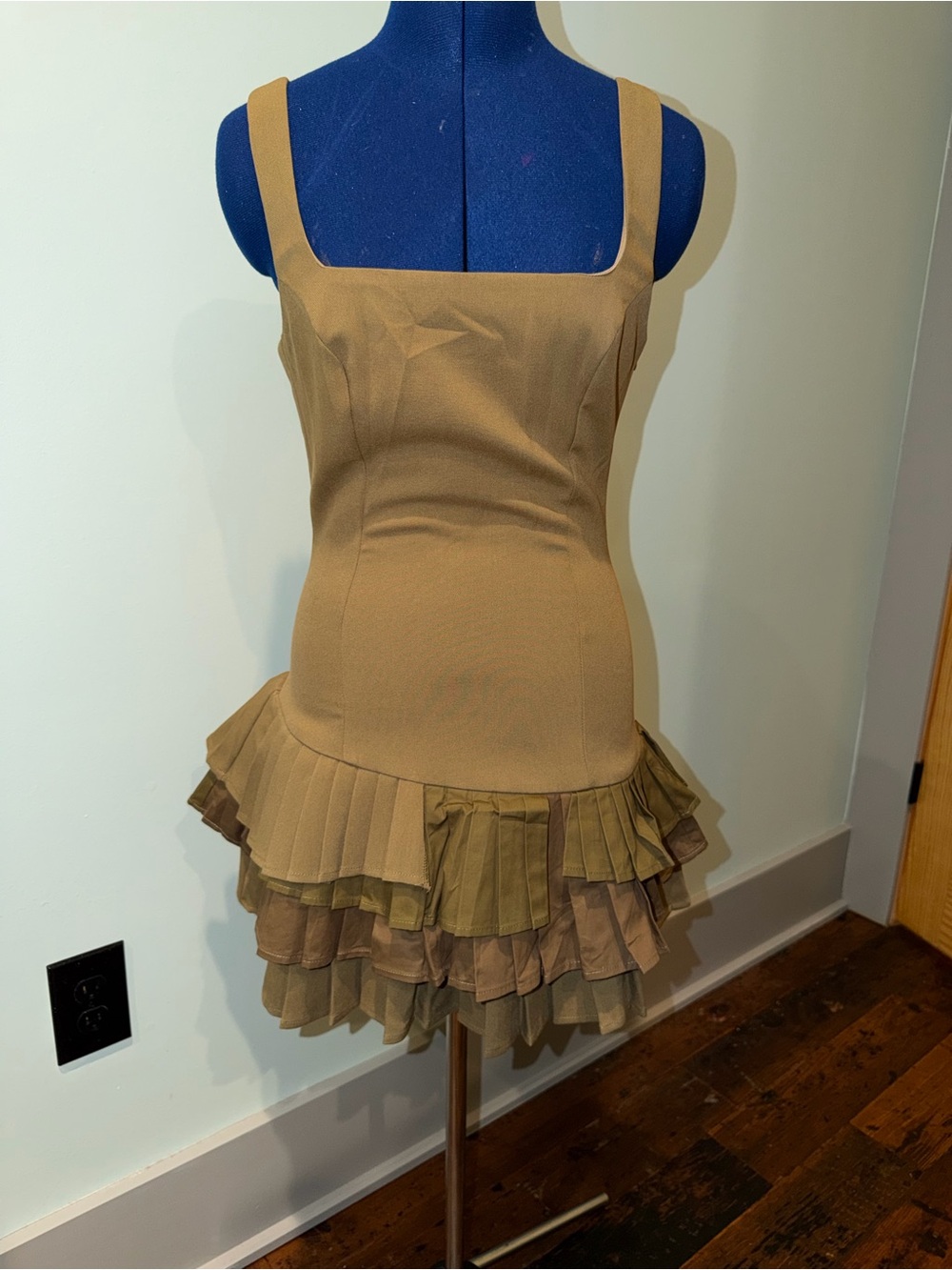 Tiered Ruffle Mini Dress